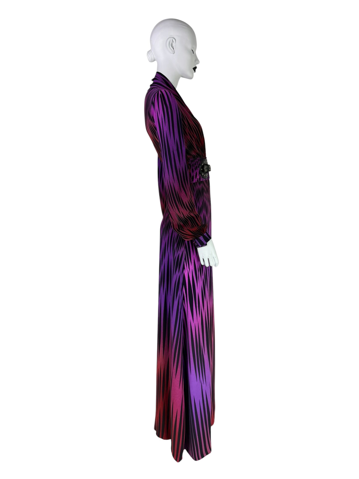 Gucci Fall 2006 Runway Look 42 Silk Gradient Gown by Frida Giannini