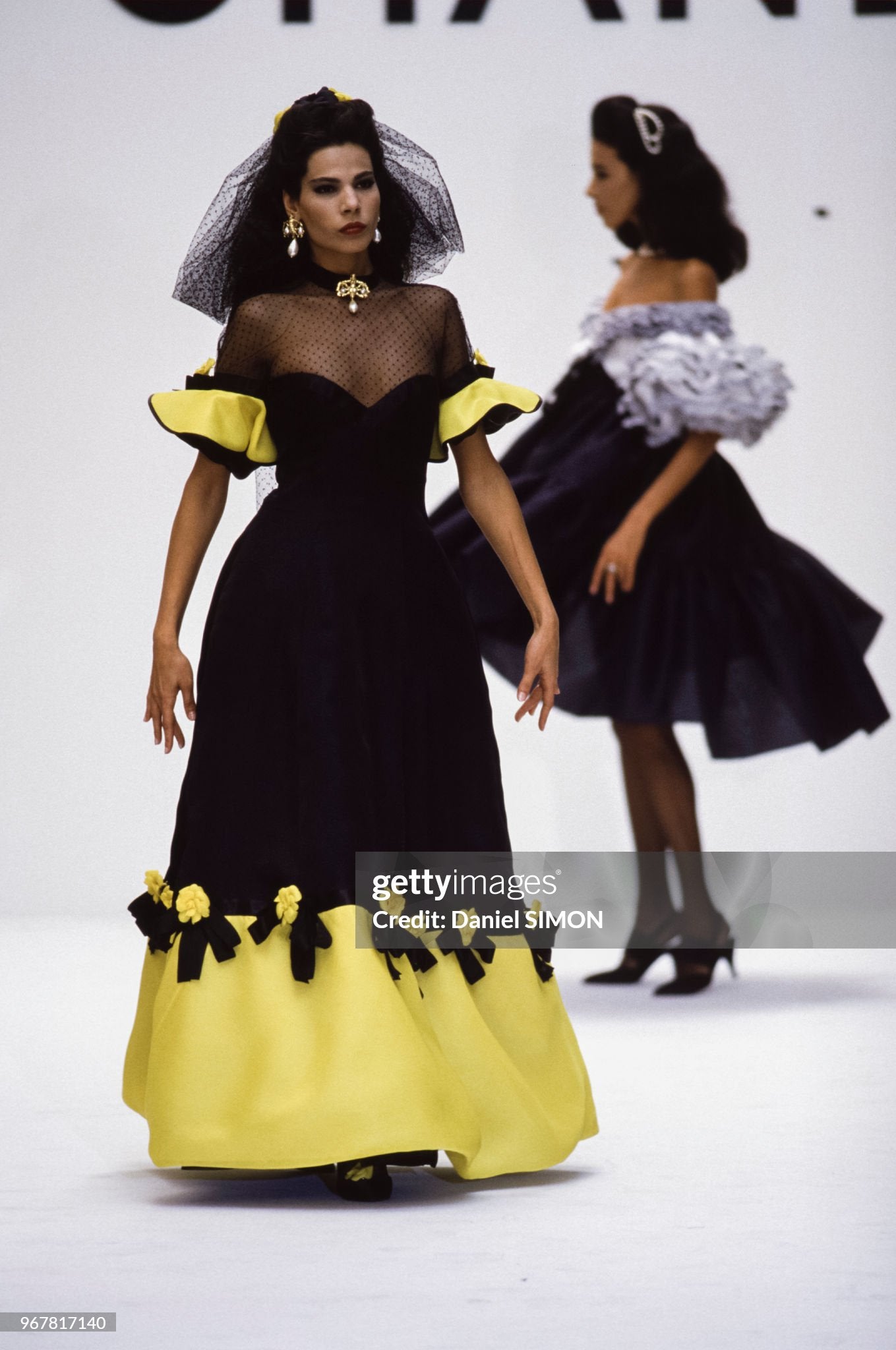 Vintage Haute Couture Chanel By Karl Lagerfeld Spring 1988 “Infanta of Spain” Ball Gown