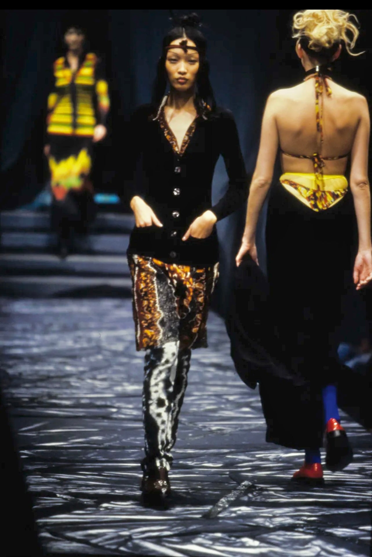 Jean-Paul Gaultier Spring 1997 Runway Cardigan-Dress