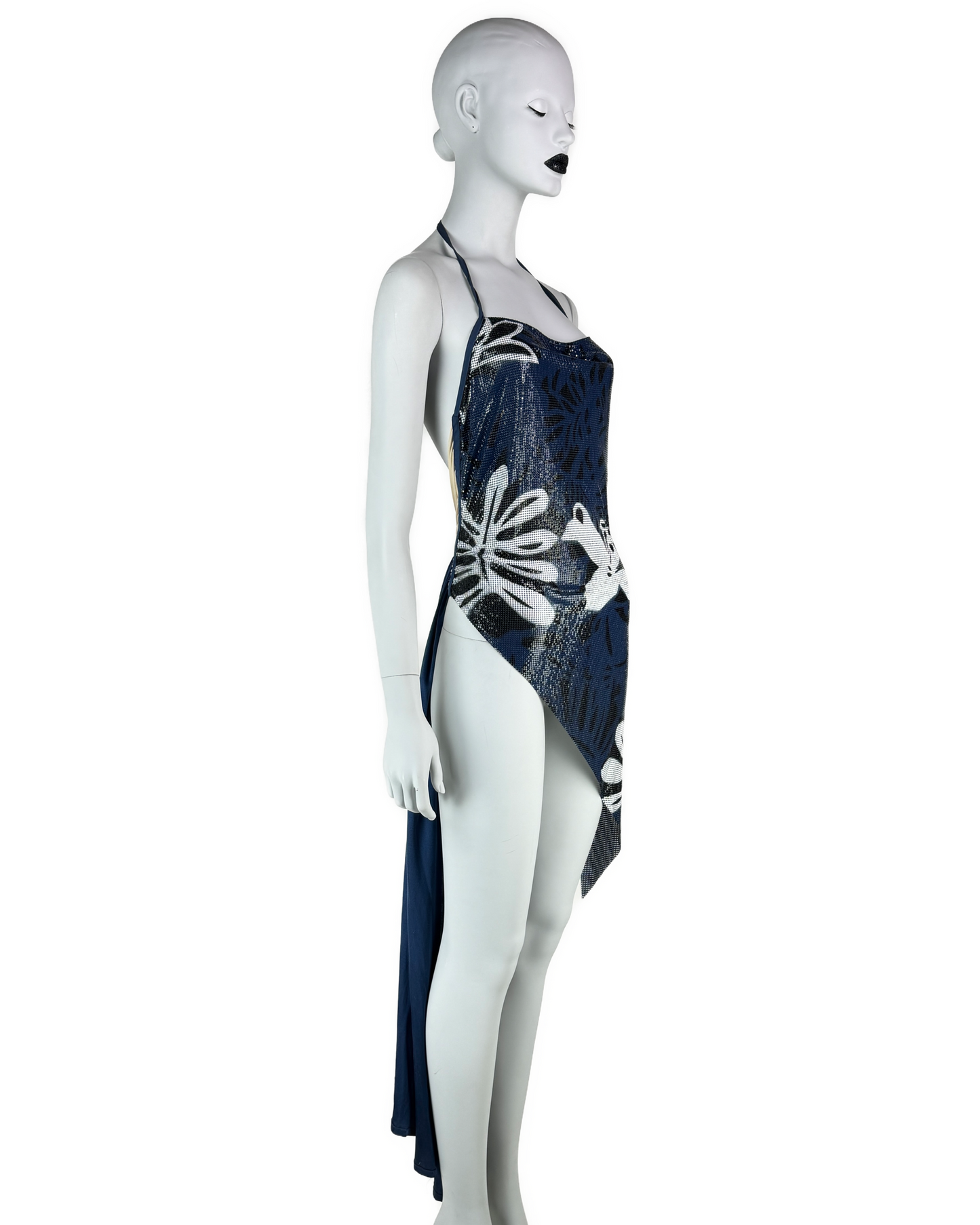 Gianni Versace Spring 1984 Oroton Metal Mesh Tunic Top