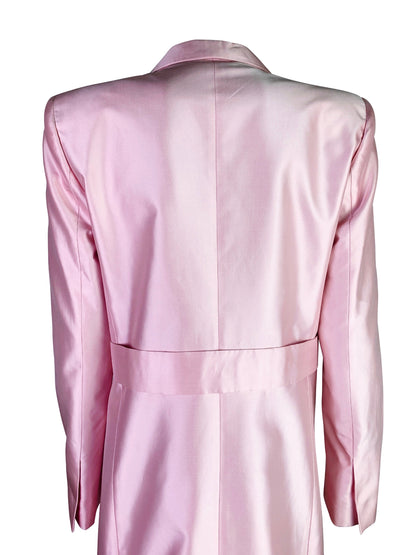 Gucci Spring 1998 Silk Coat in Pink