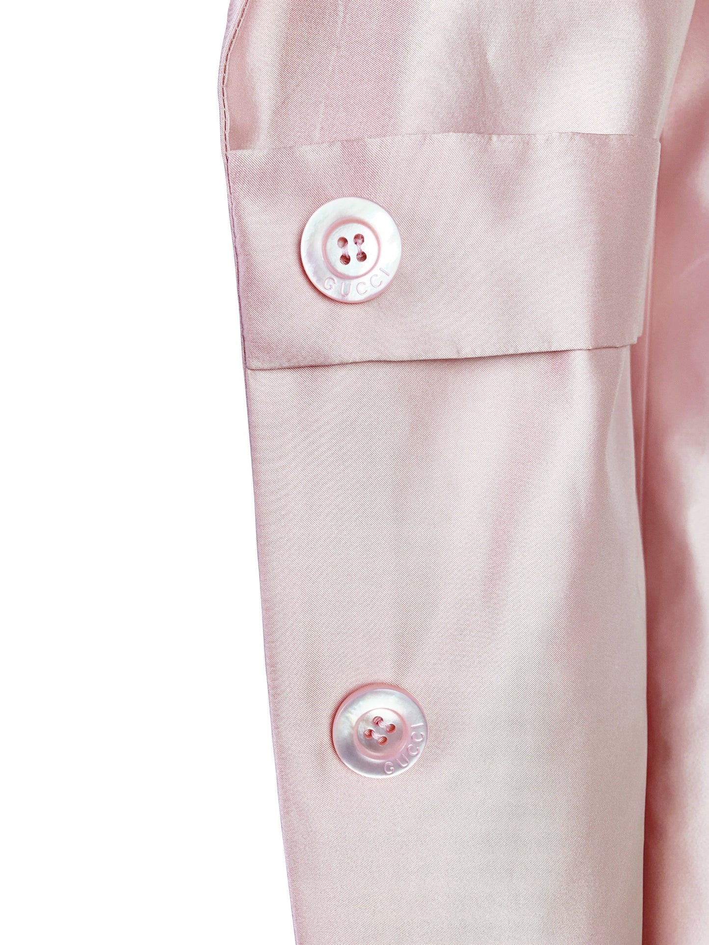 Gucci Spring 1998 Silk Coat in Pink