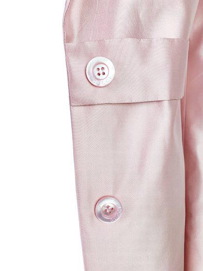 Gucci Spring 1998 Silk Coat in Pink