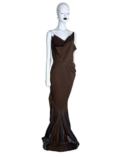 Dior Fall 2006 Silk Beaded Gown