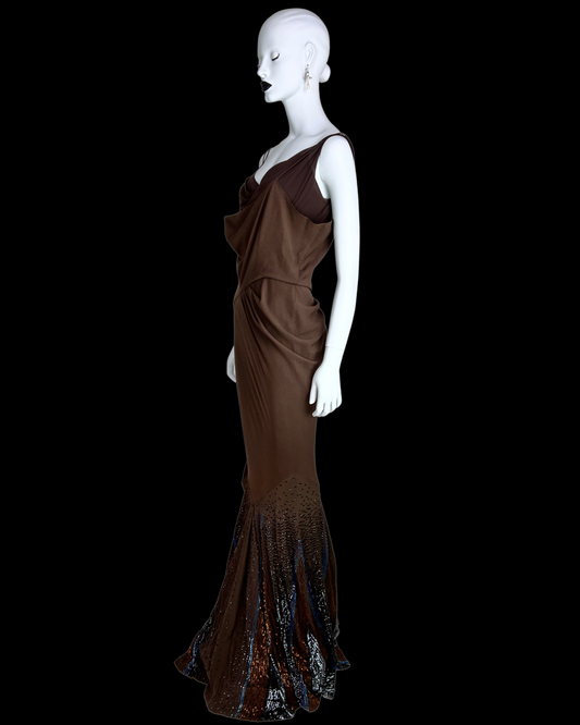 Dior Fall 2006 Silk Beaded Gown