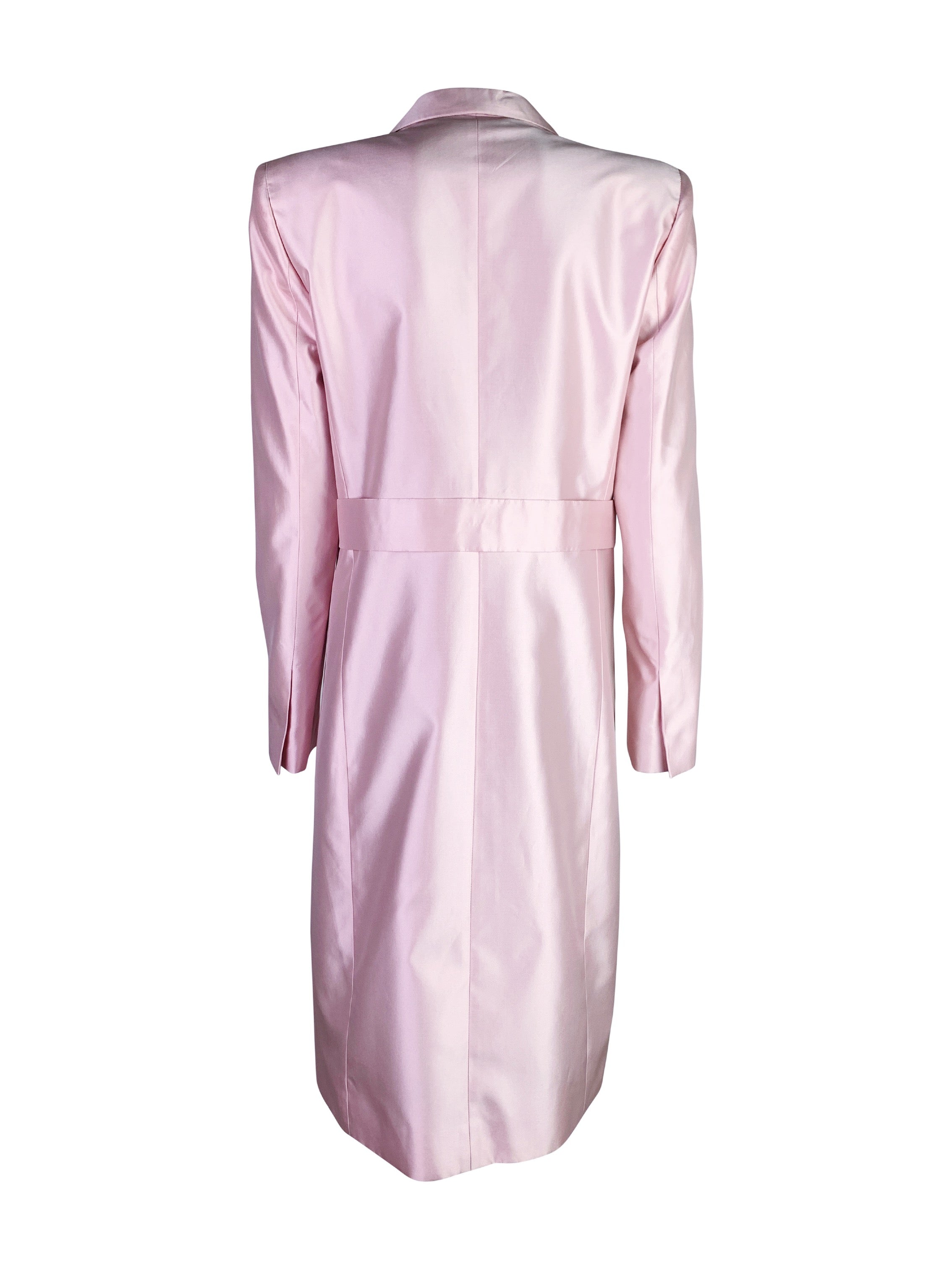 Gucci Spring 1998 Silk Coat in Pink