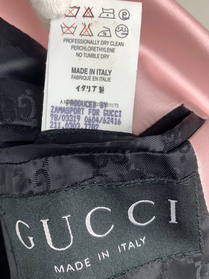 Gucci Spring 1998 Silk Coat in Pink