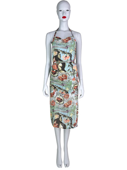 Jean-Paul Gaultier Spring 1998 Frida Kahlo Apron Dress