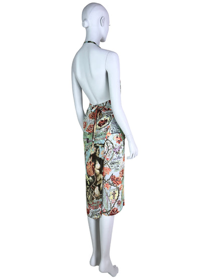 Jean-Paul Gaultier Spring 1998 Frida Kahlo Apron Dress