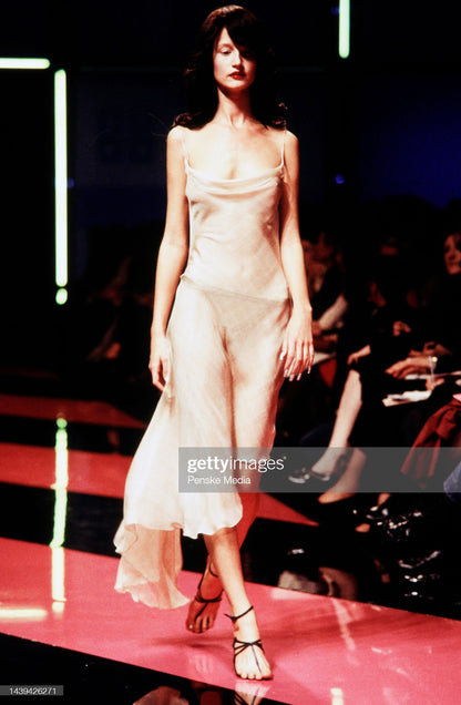 Givenchy by Alexander McQueen Spring 1998 Silk Dress