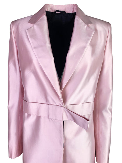 Gucci Spring 1998 Silk Coat in Pink