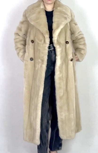 Gucci by Tom Ford Fall 1996 Faux Fur Coat