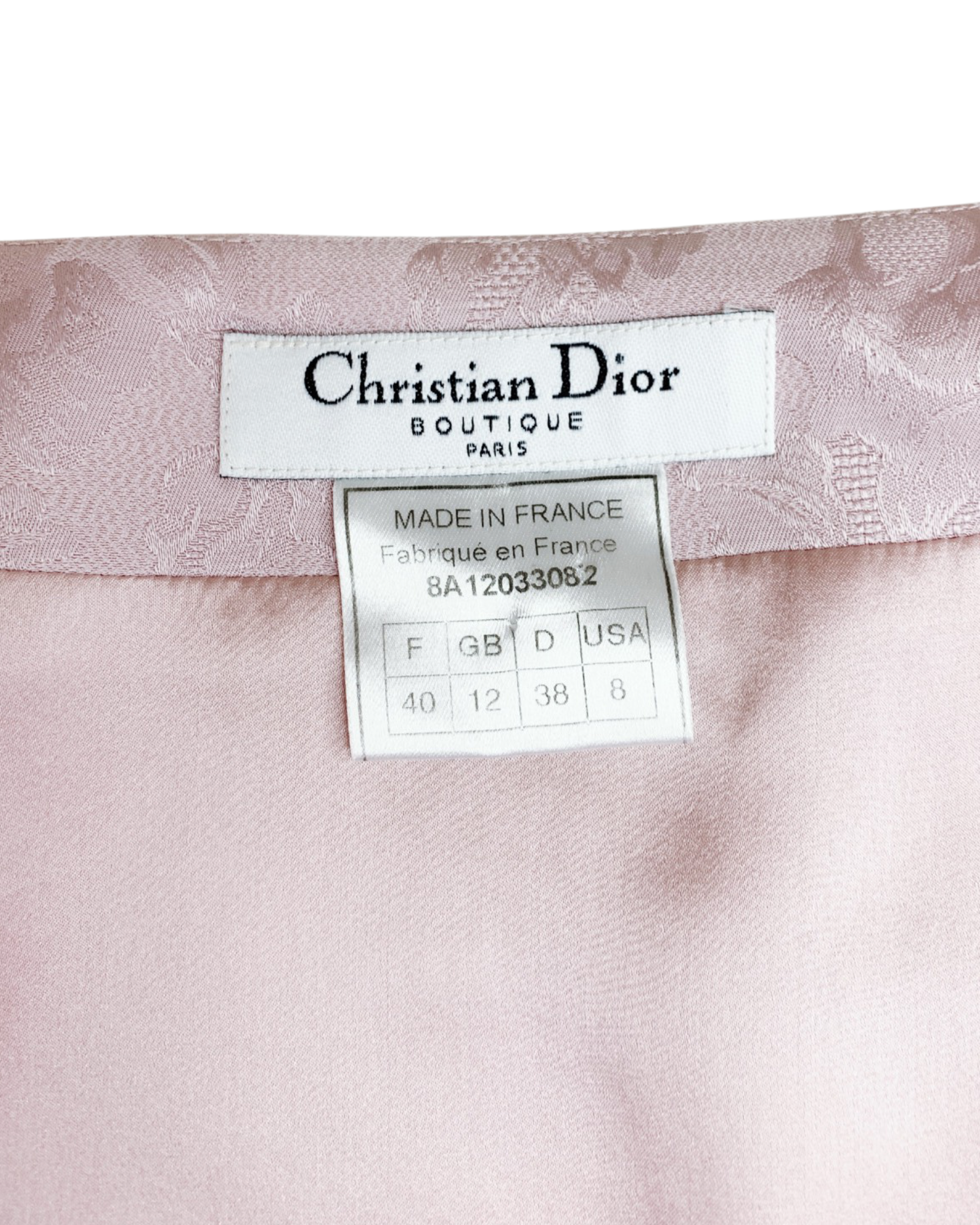 Dior Fall 1998 Jacquard Suit