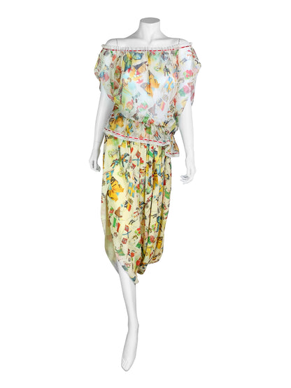 Dior Spring 2002 RTW Stamp Print Set