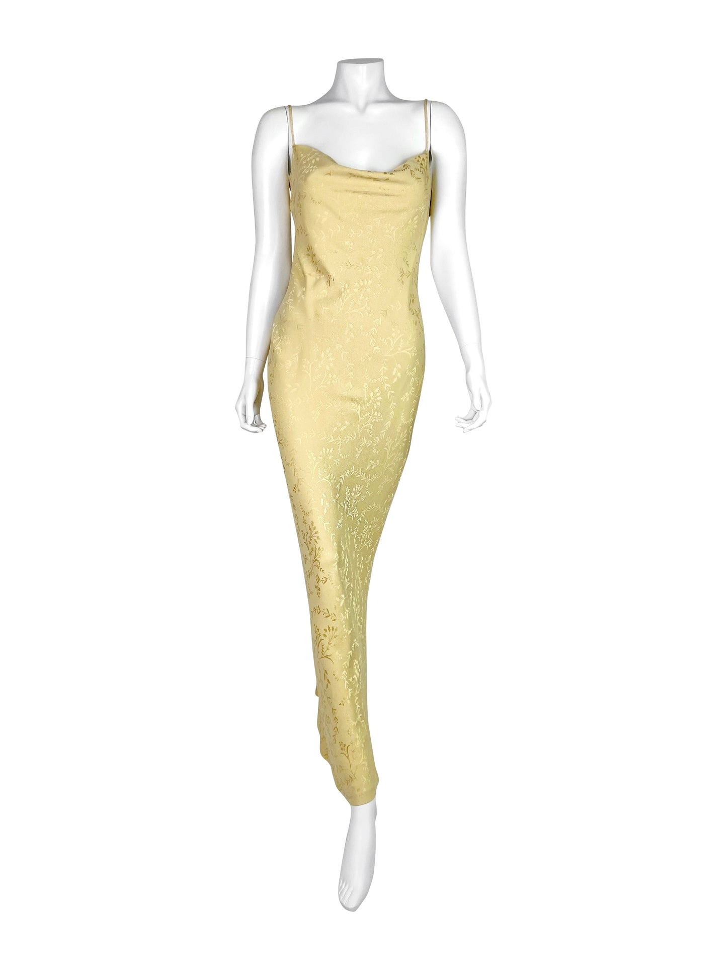 Dior by John Galliano Spring 1998 Jacquard Gown