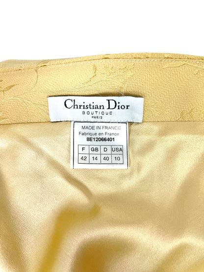 Dior by John Galliano Spring 1998 Jacquard Gown