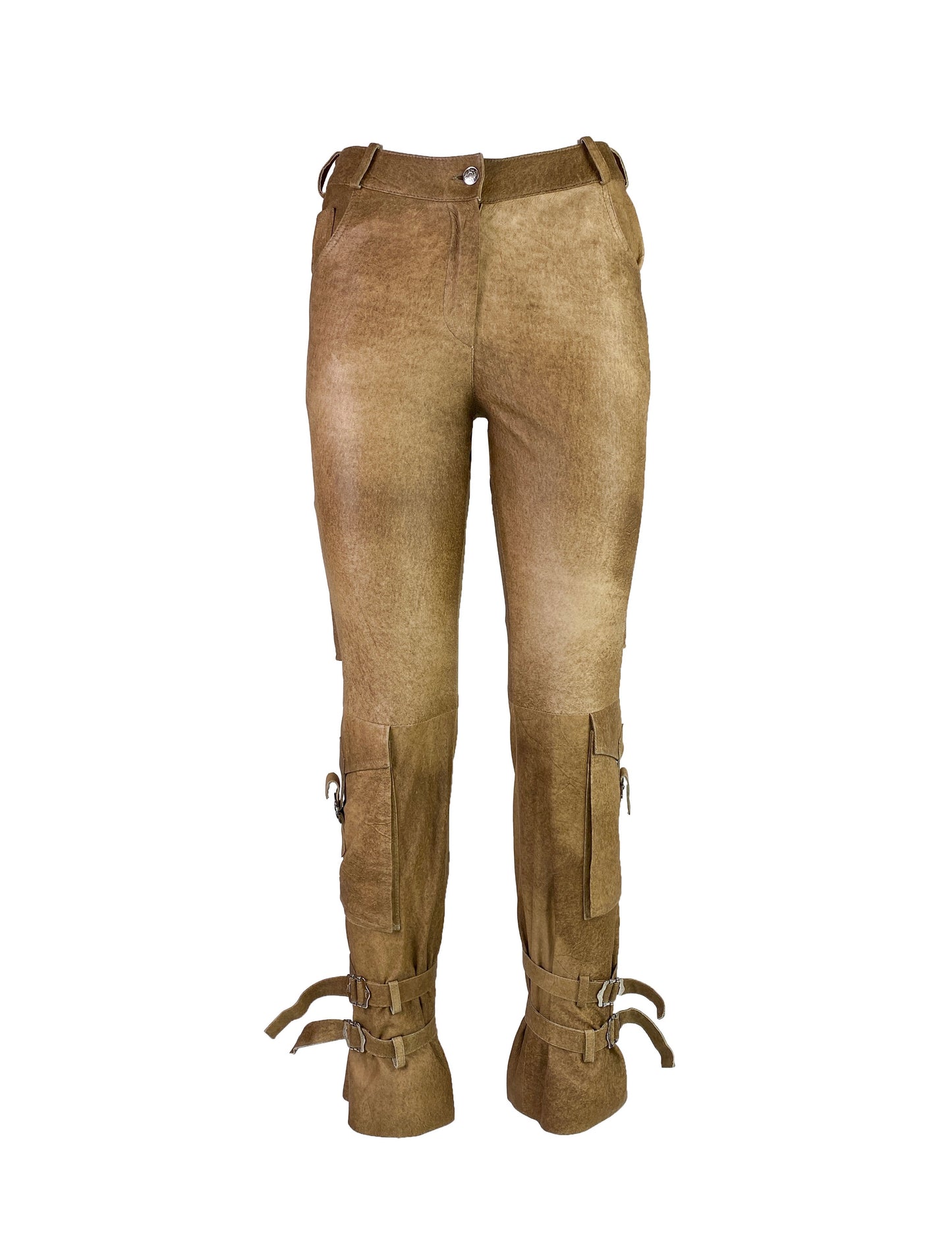 Dior Spring 2004 Leather Pants