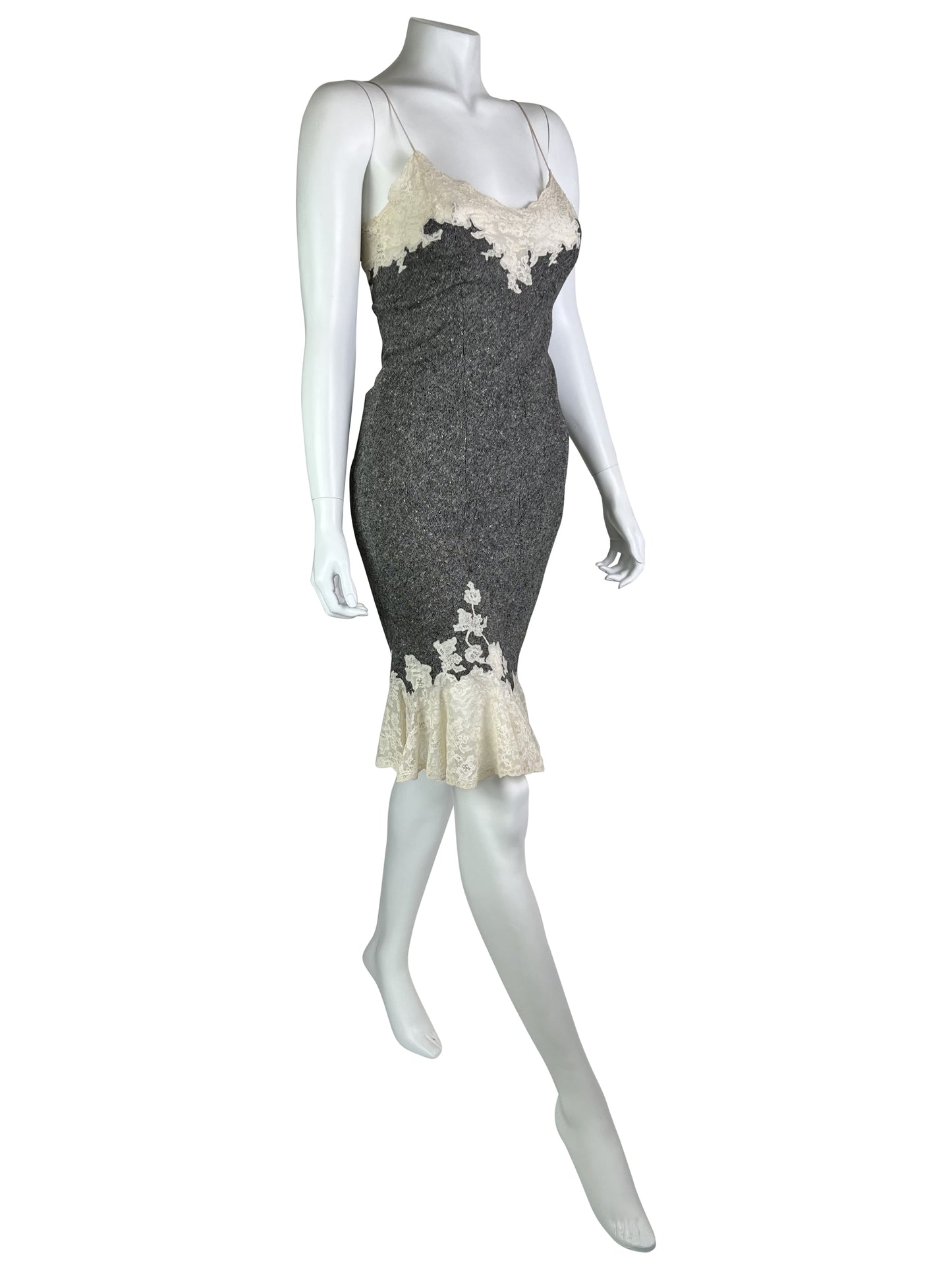 Dior Fall 1998 RTW Tweed Dress