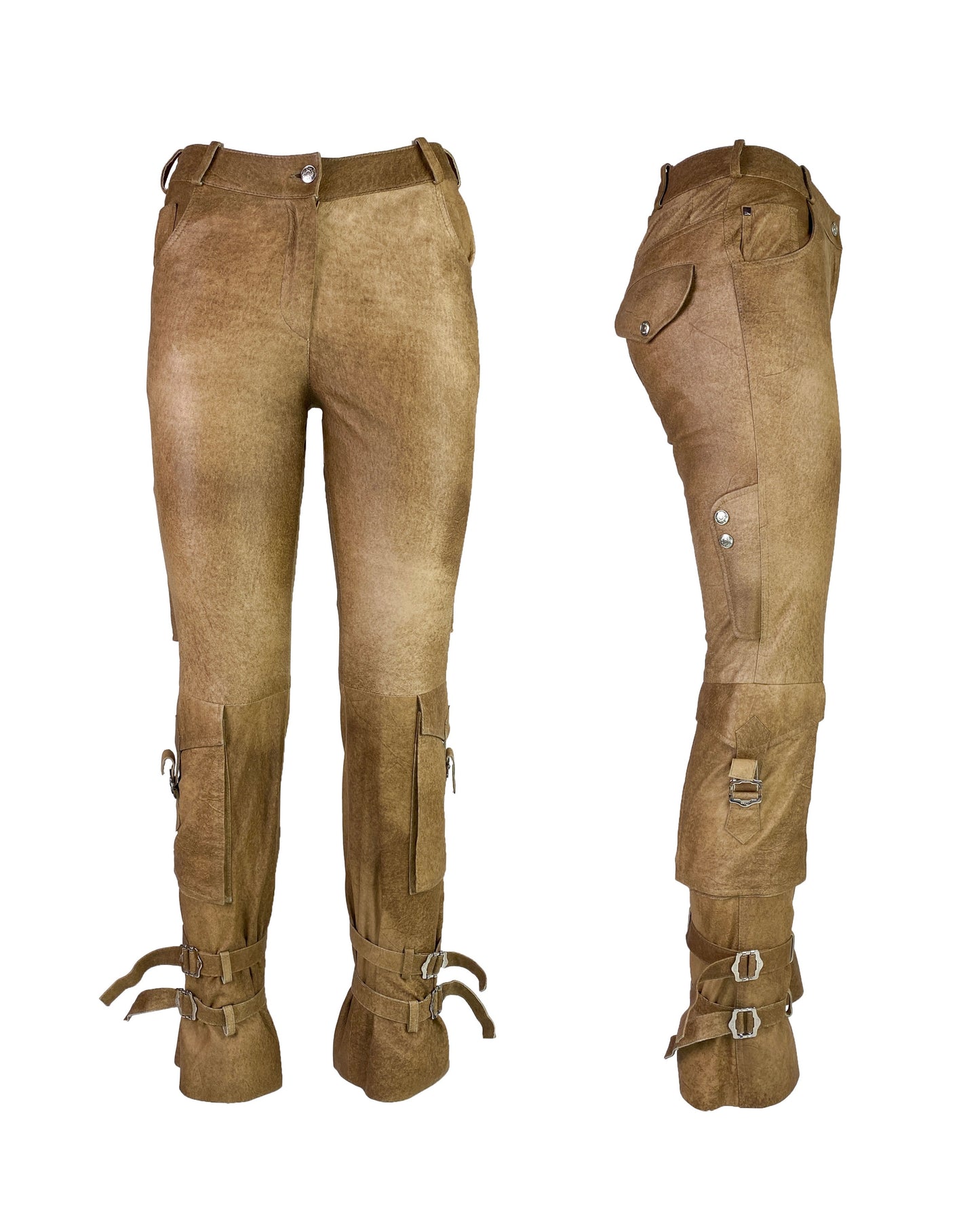Dior Spring 2004 Leather Pants