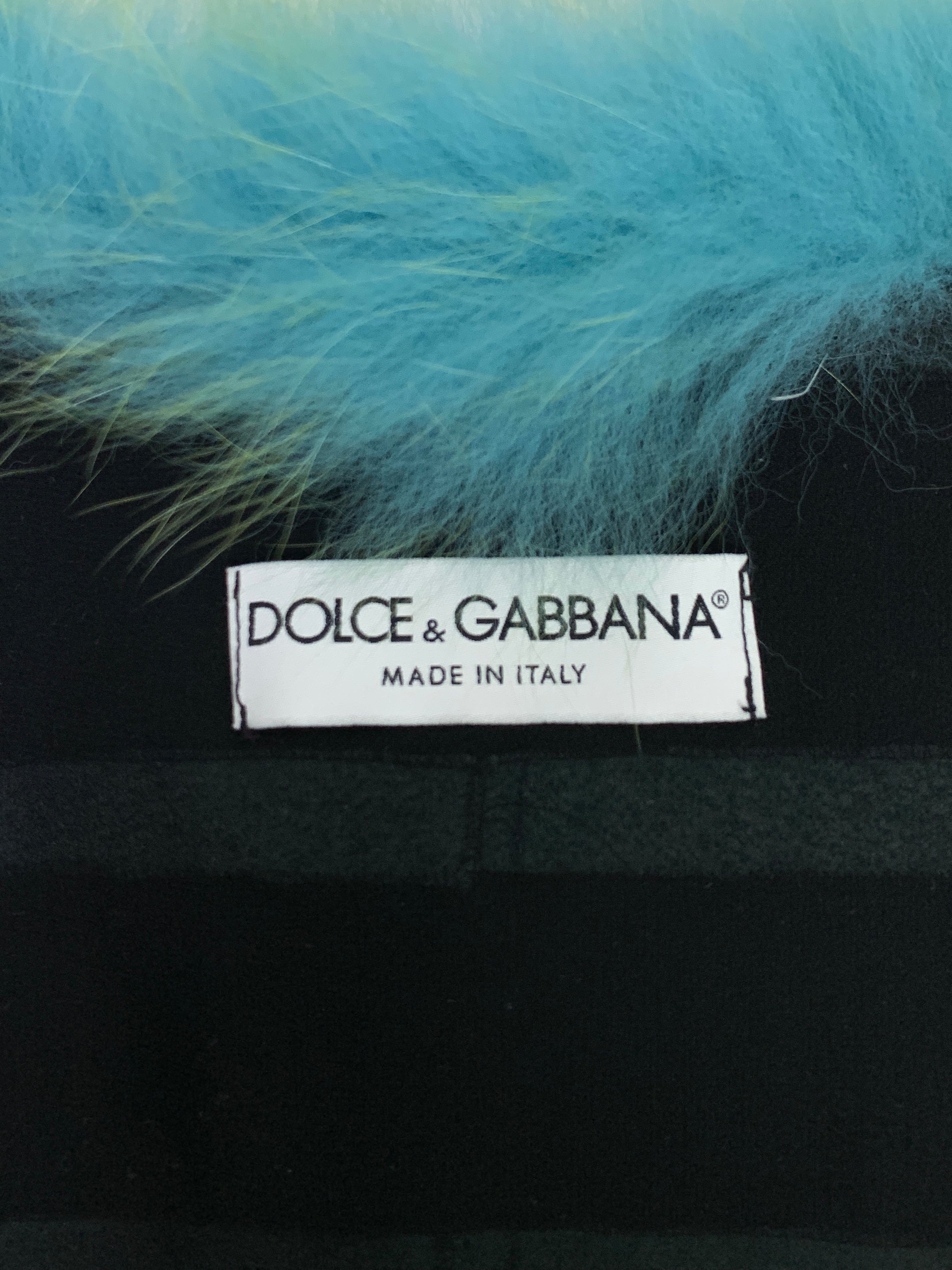 Dolce & Gabbana Fall 1999 Fox Fur Jacket