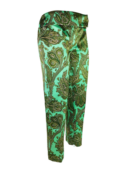 Dolce & Gabbana Spring 2000 Paisley Print Trousers