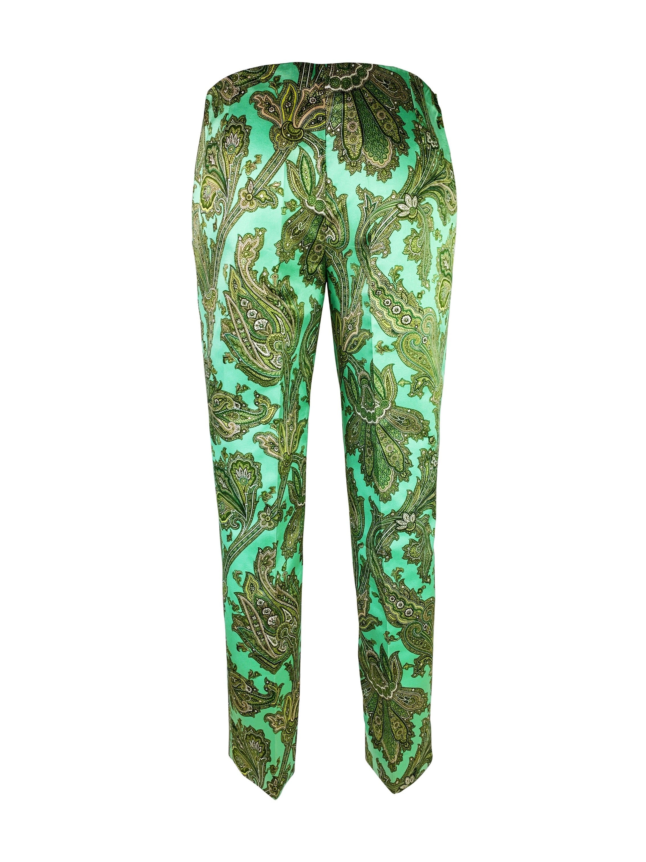 Dolce & Gabbana Spring 2000 Paisley Print Trousers