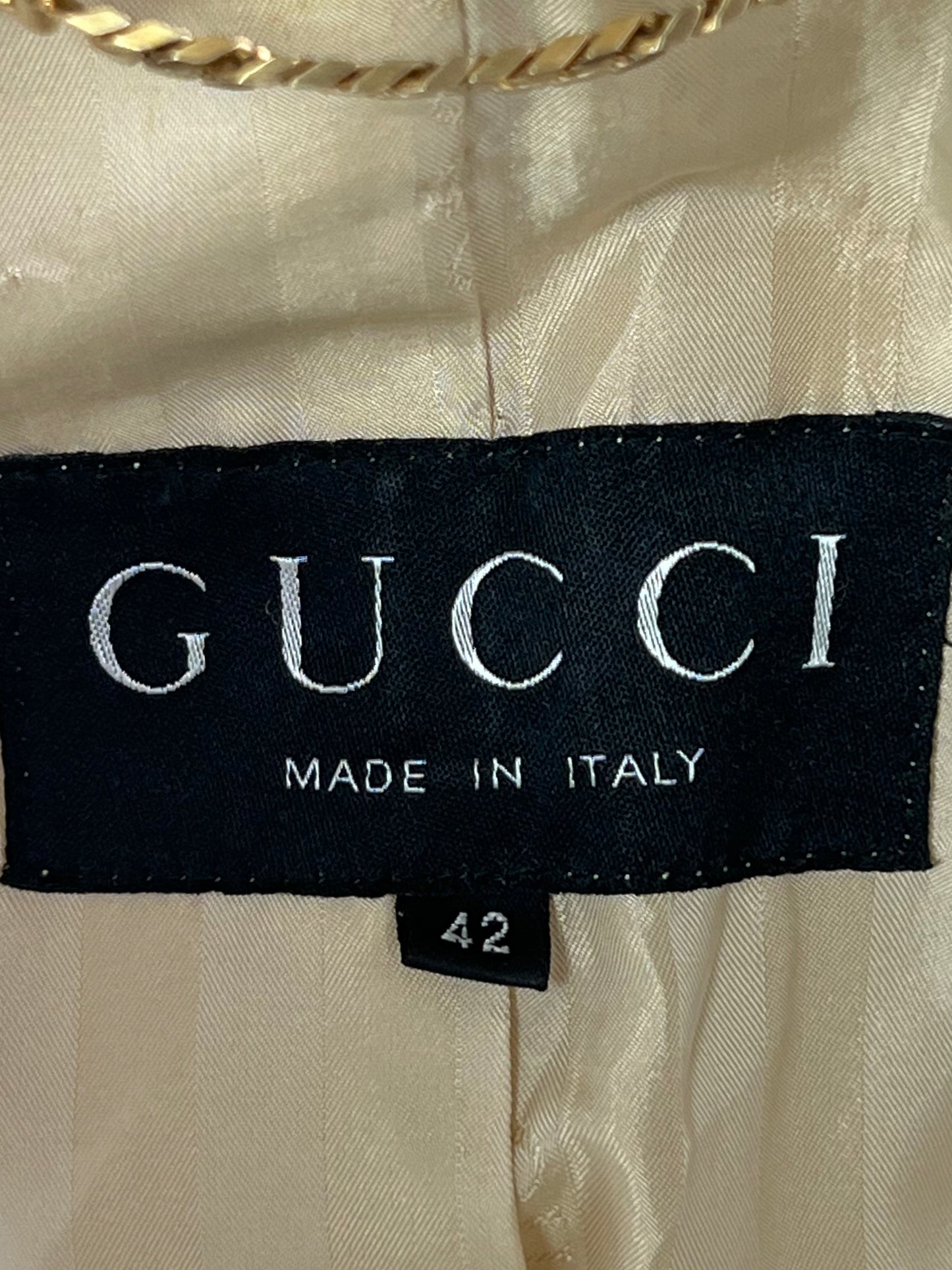 Gucci by Tom Ford Fall 1996 Faux Fur Coat