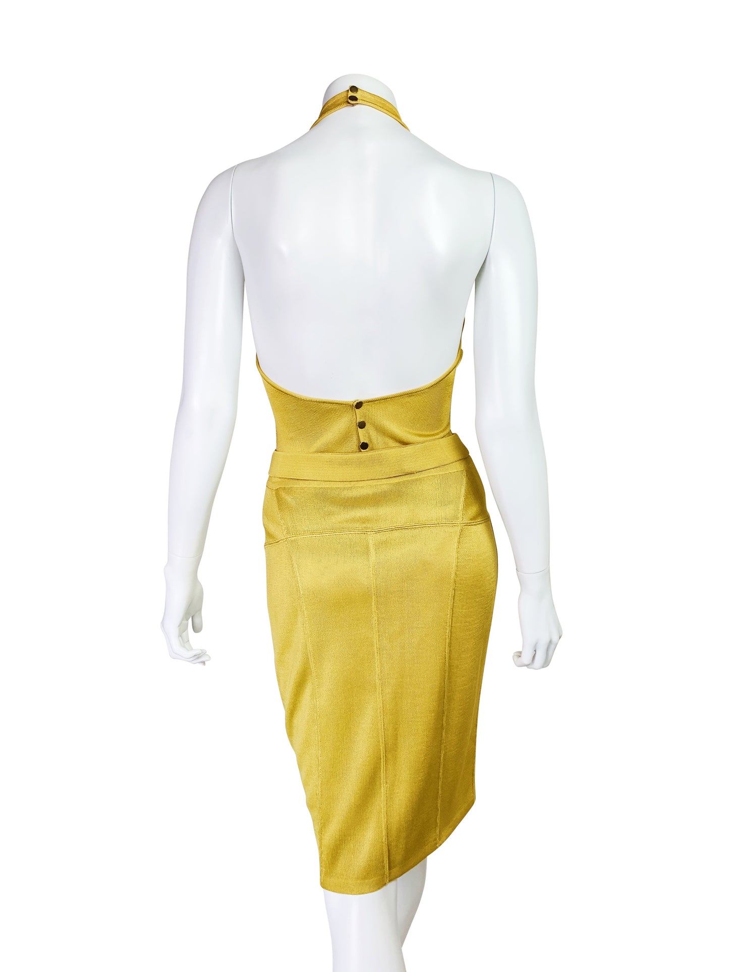 Azzedine Alaïa Spring 1986 Bandage Skirt and Bodysuit set
