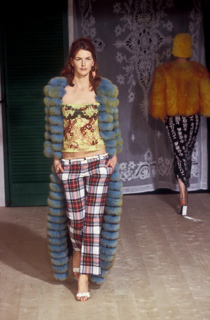 Dolce & Gabbana Fall 1999 Fox Fur Jacket
