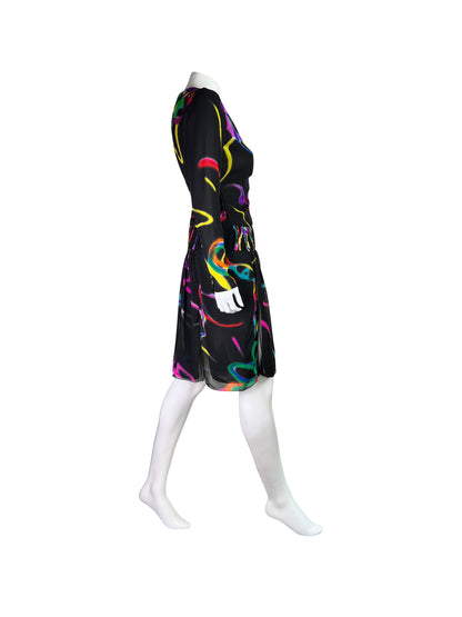 Highly Documented Versace Spring 2002 RTW Silk Cut Out Dress