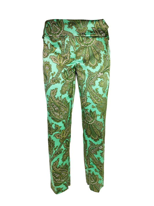 Dolce & Gabbana Spring 2000 Paisley Print Trousers