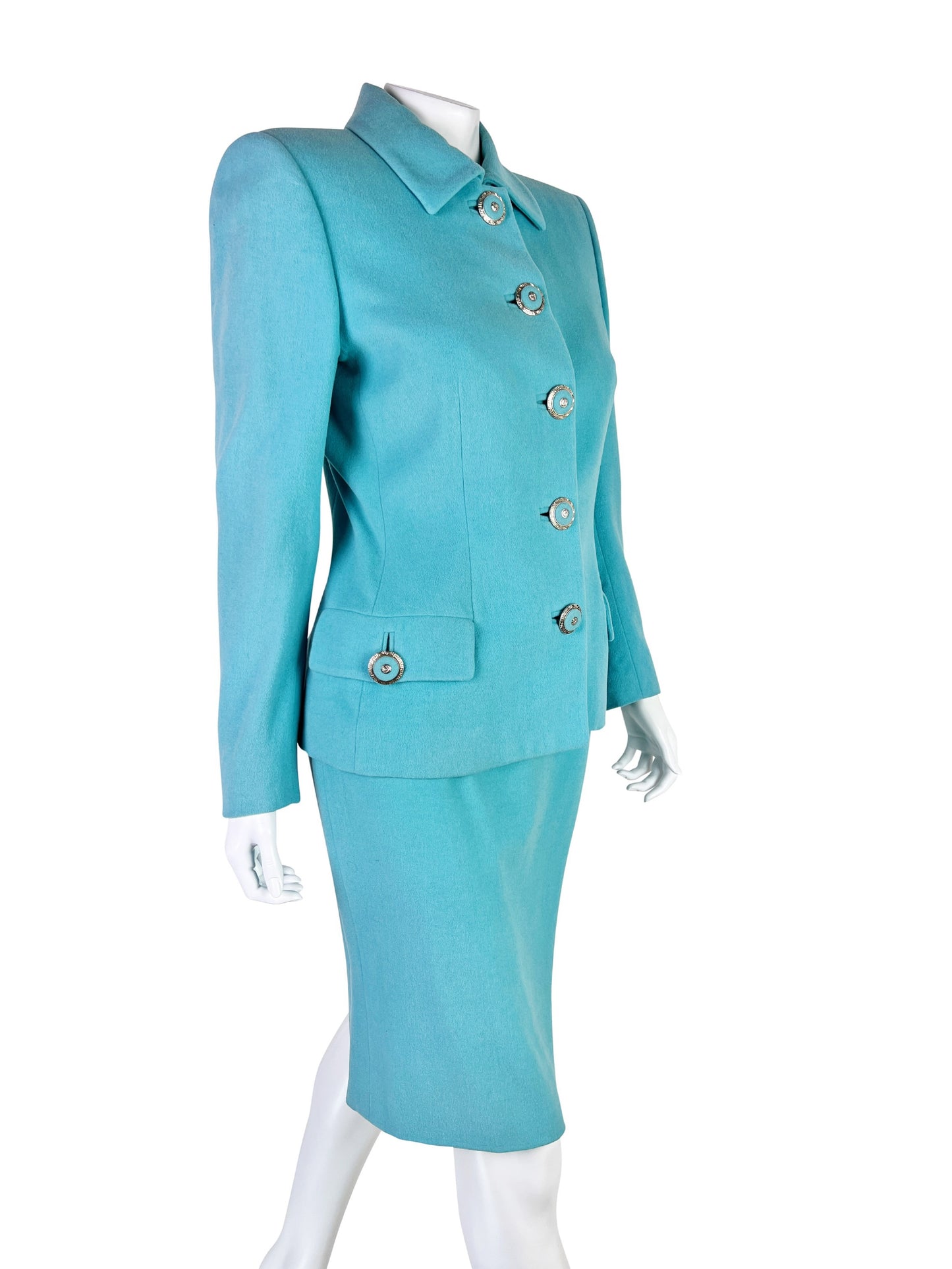 Gianni Versace Fall 1995 Wool Suit