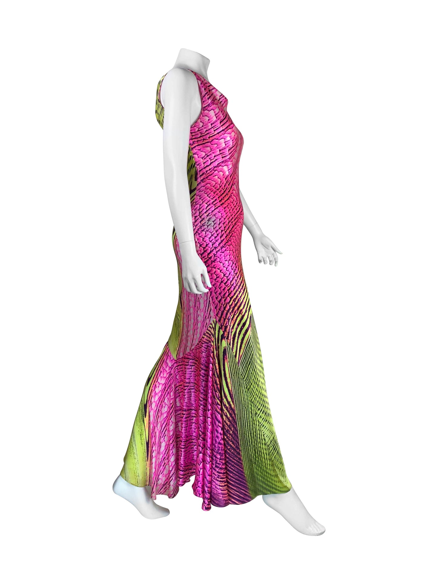 Roberto Cavalli Spring 2001 Runway Dress
