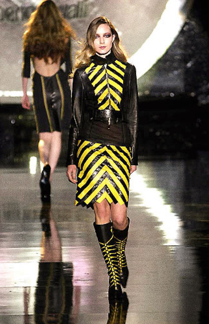 Roberto Cavalli Fall 2000 Leather Jacket