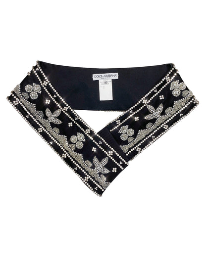 Dolce & Gabbana Fall 1999 Embellished Silk Belt