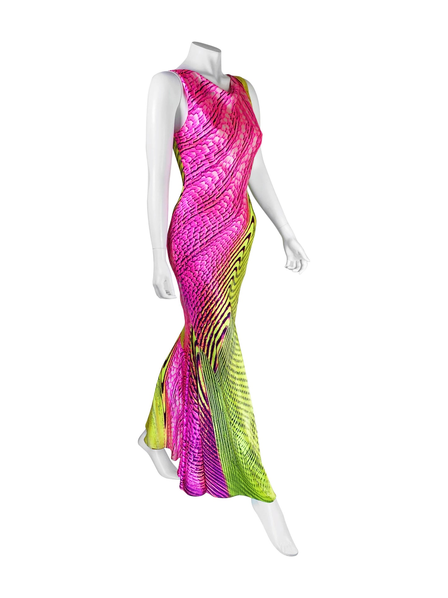 Roberto Cavalli Spring 2001 Runway Dress