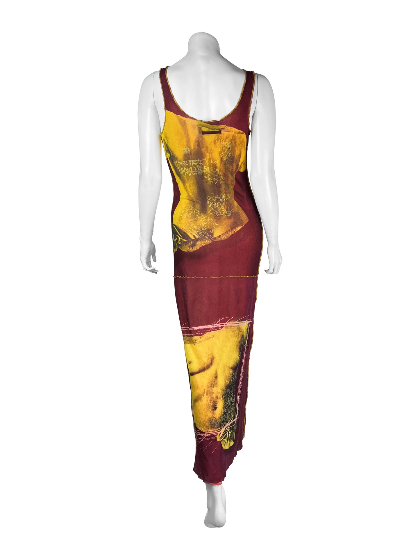 Jean-Paul Gaultier Spring 1999 Venus De Milo Mesh Dress
