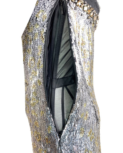 Roberto Cavalli Bejeweled Mini Dress