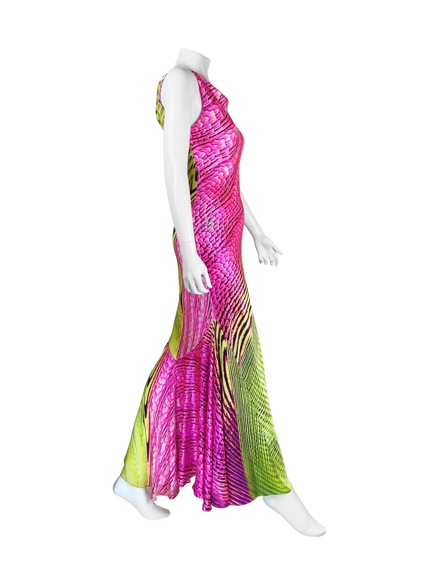 Roberto Cavalli Spring 2001 Runway Dress