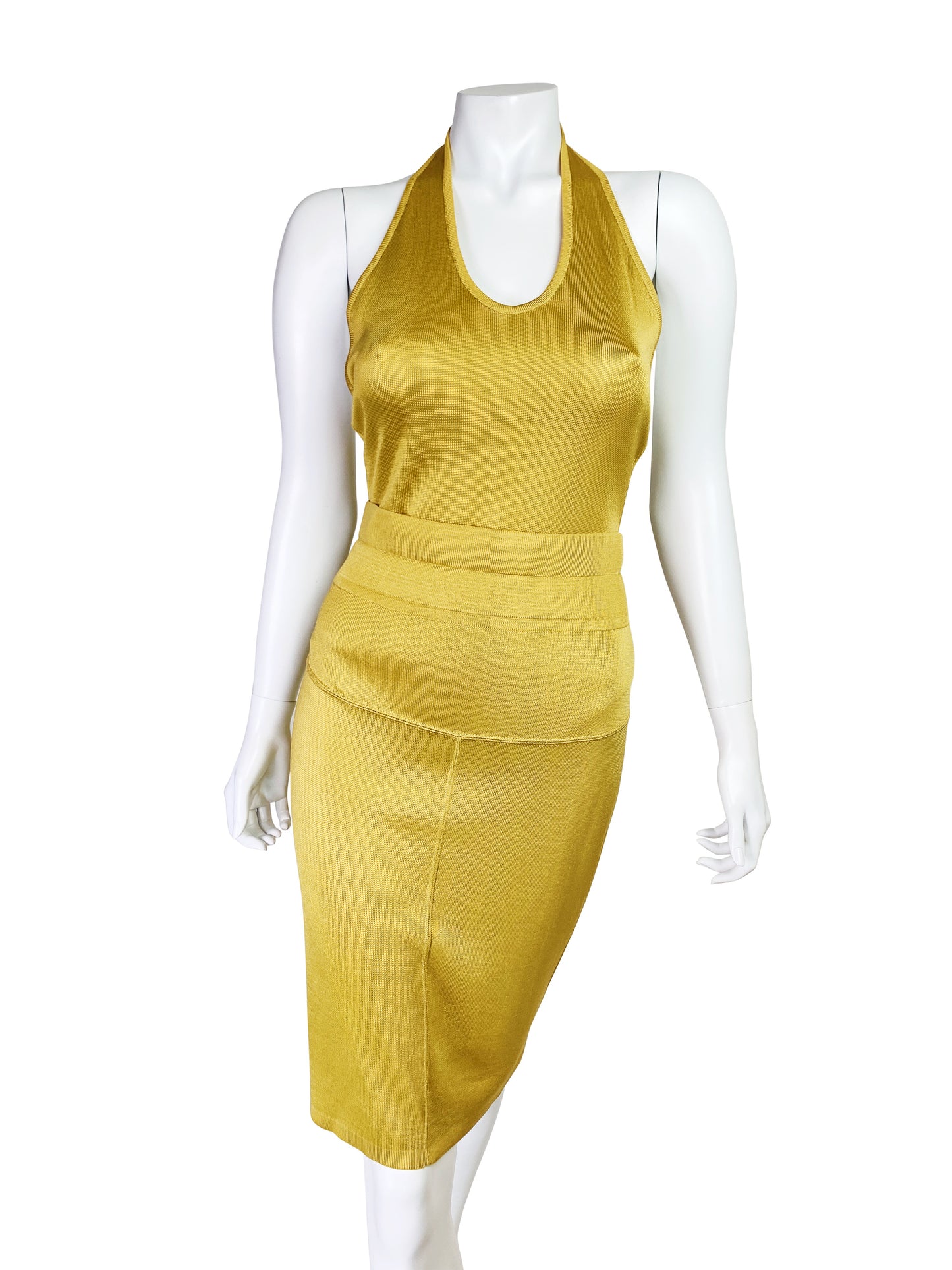 Azzedine Alaïa Spring 1986 Bandage Skirt and Bodysuit set