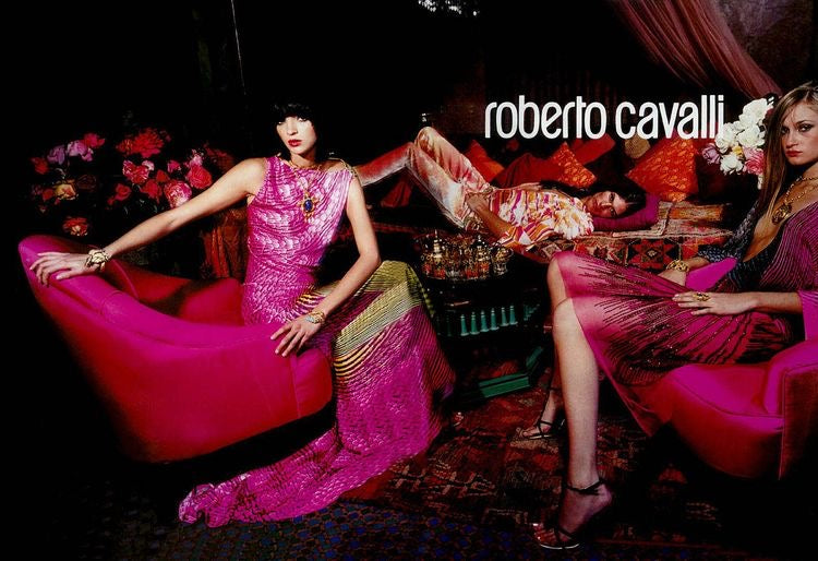 Roberto Cavalli Spring 2001 Runway Dress