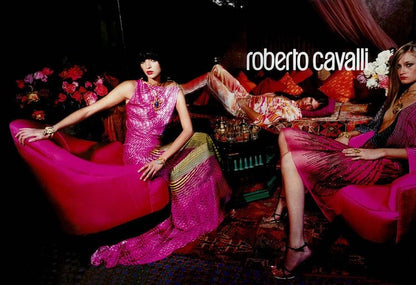 Roberto Cavalli Spring 2001 Runway Dress