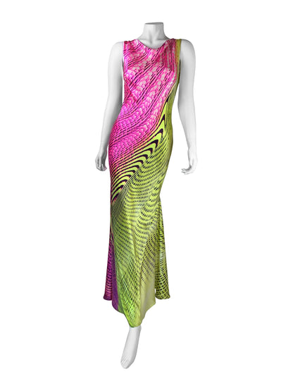 Roberto Cavalli Spring 2001 Runway Dress