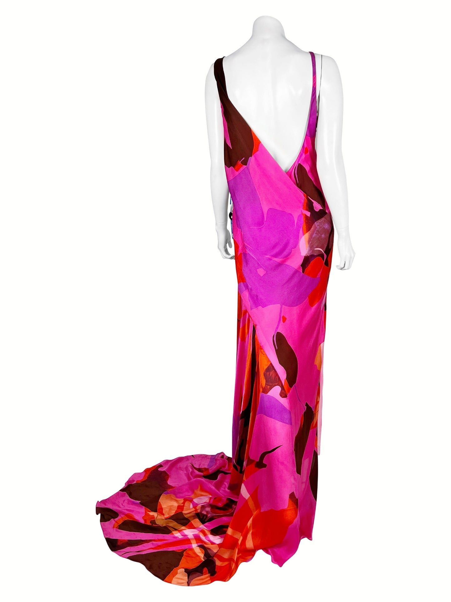Christian Lacroix Spring 2003 Silk Gown