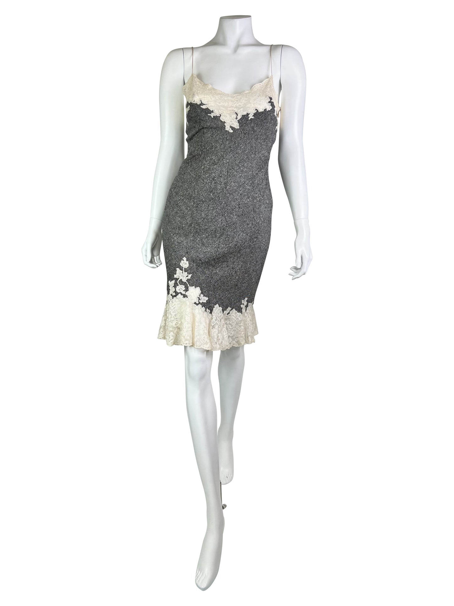 Dior Fall 1998 RTW Tweed Dress