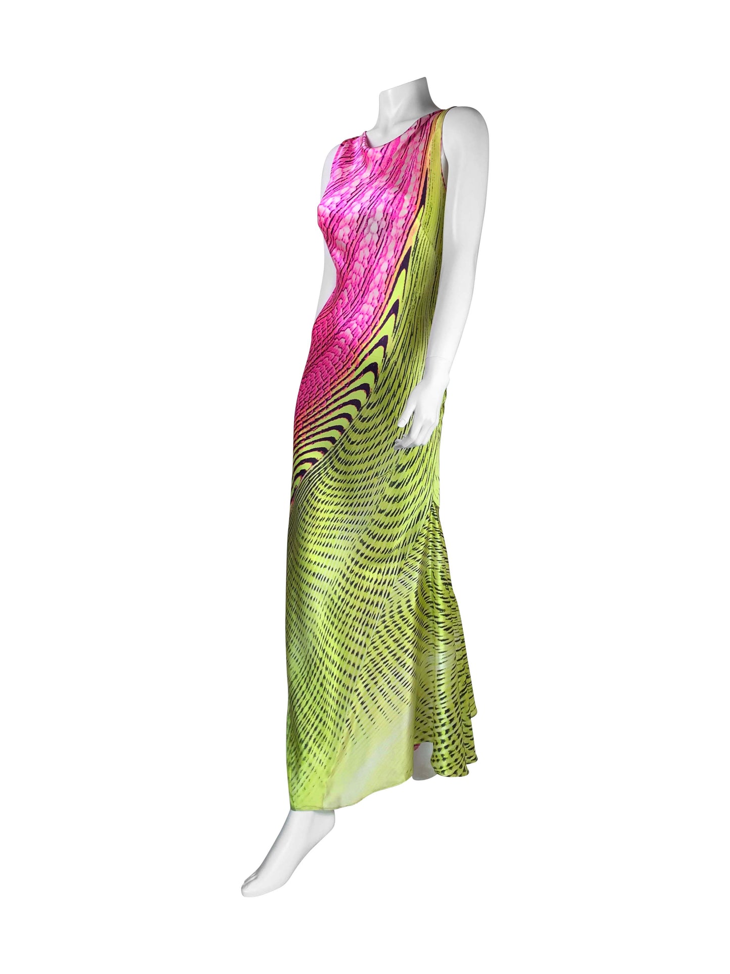 Roberto Cavalli Spring 2001 Runway Dress