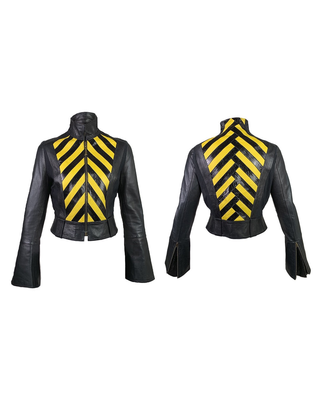 Roberto Cavalli Fall 2000 Leather Jacket