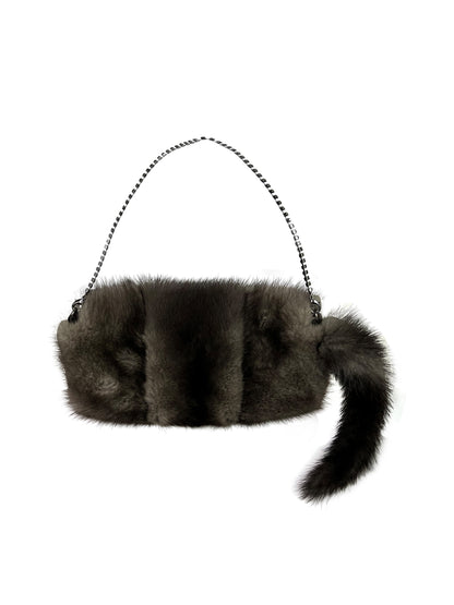 Gucci Fall 2004 Mink Dragon Clutch